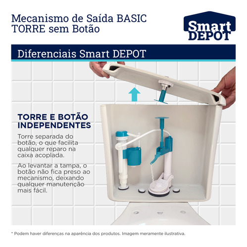 Mecanismo De Saída 6 Litros Basic