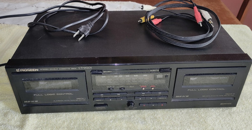 Stereo Double Cassette Deck Pioneer