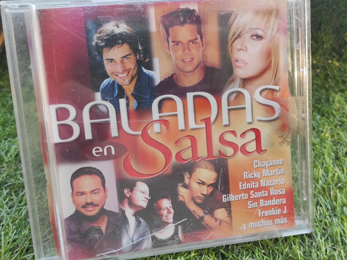 Baladas En Salsa Cd Varios Artistas Original 