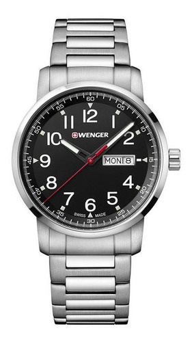 Reloj Attitude Wenger Negro Clásico