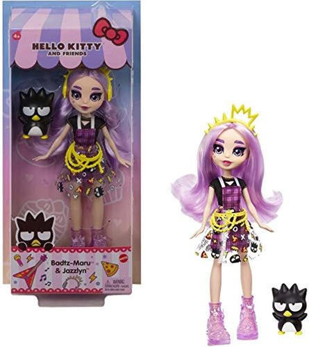 Imagen 1 de 6 de Muñecas Hello Kitty & Badtz-maru Figura Y Muñeca