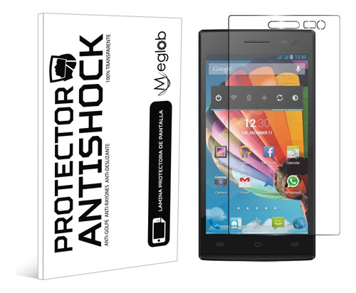 Protector Pantalla Antishock Para Mediacom Phonepad Duo X500