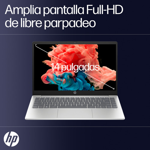 Laptop Hp 14-ep1000la Intel Core Ultra 5 16gb Ram 512gb Ssd Natural Silver