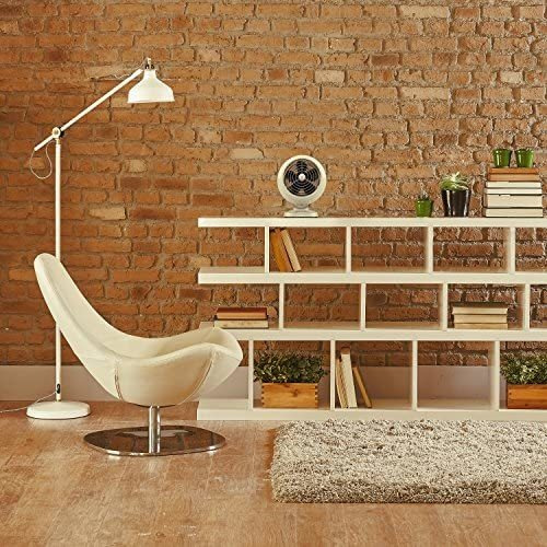 Ventilador De Escritorio Vfan Diseño Clasico Blanco Mate