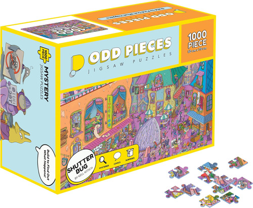 Odd Pieces Mystery Jigsaw Puzzle - Serie 2 Shutterbug Myster