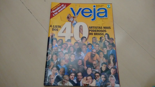Revista Veja 1814 Luciano Hulk Faustão Xuxa Jô Soares K387