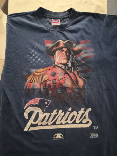 Playera Original Nfl, Vintage 90's - New England Patriots