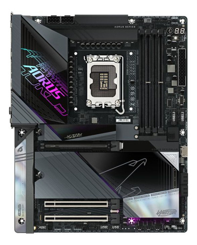 Placa madre Aorus Master Wifi 7 Lga1851 4xdd5 Z890 Atx, color negro