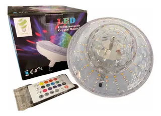 Foco Fiesta Bluetooth Con Bocina Recargable