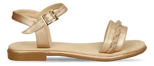 Sandalias Oro Rosa Bata Ilca Mujer