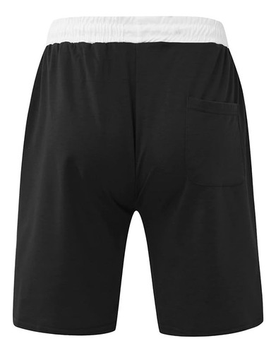 Short Hombre Casual Playa Ajustable Cintura Elástico Verano