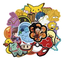 Comprar 50 Stickers Para Termo Bicis Compu Vinilo 7cm Resistentes