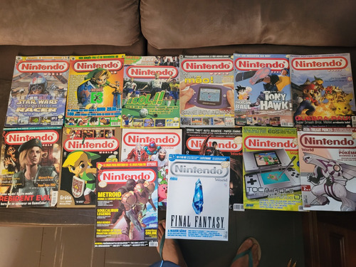 Lote De 14 Revistas Nintendo Wolrd 