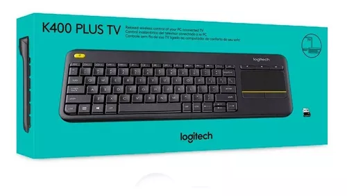Logitech K400 Plus Teclado Inalambrico Touch Para Smart Tv