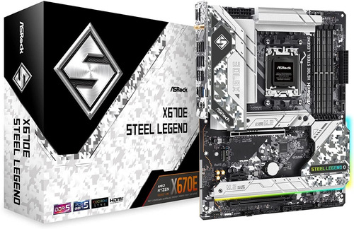 Motherboard Asrock X670e Steel Legend Support/amd Zen 7000