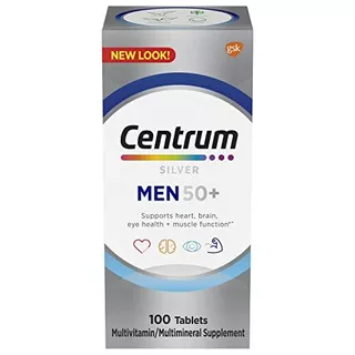 Centrum Silver Men 50 + 100 Tablets Original Eua Nf