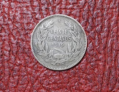 Moneda 20 Centavos 1919