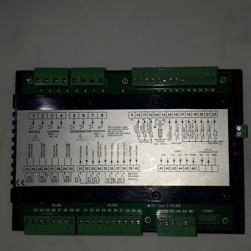 Modulo De Control Universal Eaom-210 Fl Plantas Elec.
