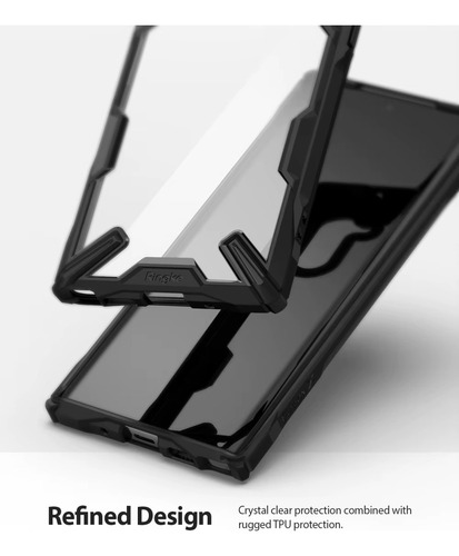 Funda Ringke Fusion X Para Samsung Galaxy Note 10 5g Case Negro Fusion X