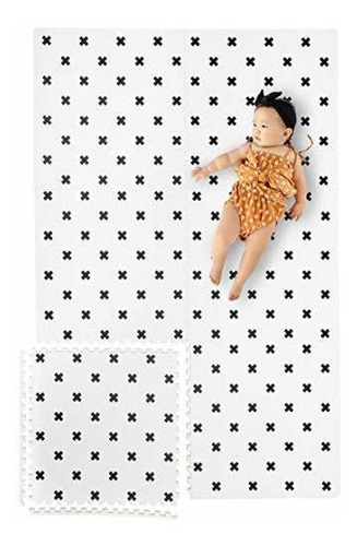 Elegante Extra Grande Kids Y Baby Playmat Espuma Gruesa Y Co