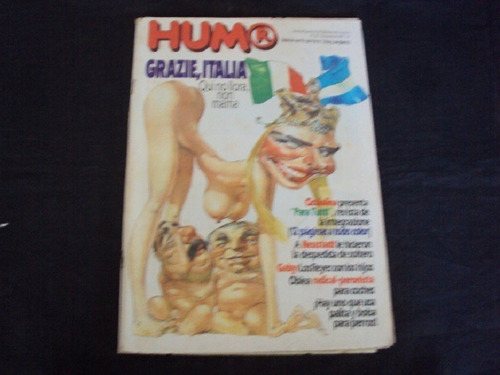 Revista Humor # 211 - Tapa Cicciolina