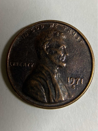 Moneda De Usa De 1 Centavo De 1971 Envio Gratis