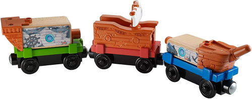 Fisher-price Thomas El Tren De Tren De Madera Del Barco Pira