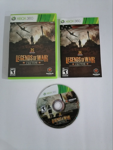 History Legends Of War Patton Xbox 360
