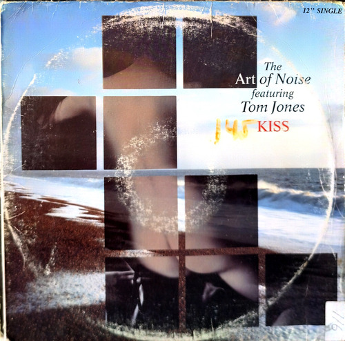 Vinyl Lp Acetato The Art Of Noise Ft. Tom Jones Kiss (Reacondicionado)