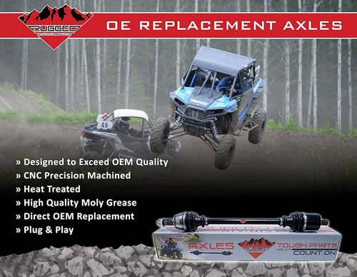 Eje De Rendimiento Resistente Para 2010-2014 Polaris Ranger