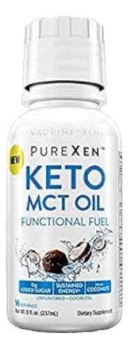 Xenadrine Mct Oil 100% Aceite De Coco Keto Vegano Energia Sabor Sin Sabor