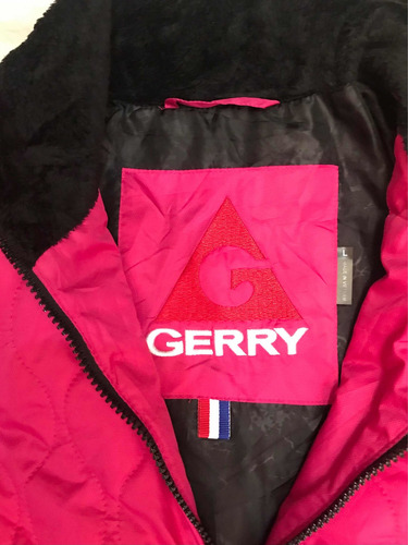 Chamarra Gerry Rosa Mujer Talla L (Usado)