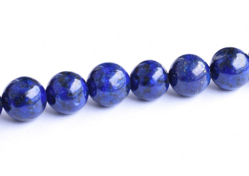 Bolita Esfera Tira De Piedra Lapilazuli 8mm Super Oferta !