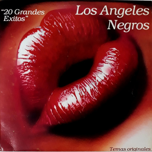 Disco Lp Grandes Éxitos De Los Ángeles Negros Temas Original