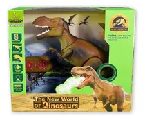 Comprar Dinosaurio Rex Robot Interactivo Grande Radio Control Wabro