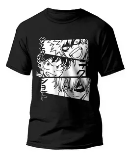 Camiseta Boku No Hero Unissex Anime Bakugo