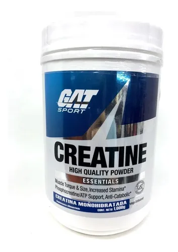 comprar Bote Creatina Gat Creatina 1 Kg 200 Porciones Sin Sabor en Polvo