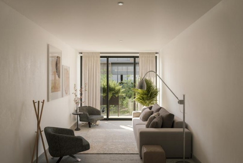 Departamento 71m2 Exterior Con Balcon 1 Recamara Y Estudio En Napoles