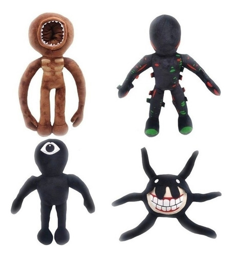 Juego De 4 Piezas Doors Roblox Figure Muñeco Peluche Juguete