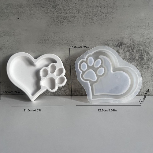 Molde De Silicona Con Estampado De Patas Molde De Patas Para