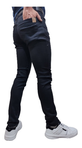 Imagen 5 de 6 de Pantalón Hombre Gabardina Elastizada Chupin Calidad Premium