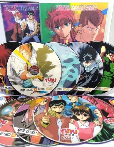 Dvd Yuyu Hakusho Completo Dublado + Filmes + Ovas + Extras