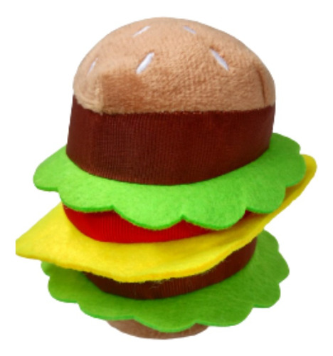 Peluche De Hamburguesa Para Perros