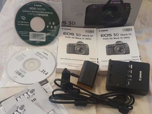 Canon Eos 5d Mark Iv Sólo Cuerpo 4k 30mp Comonueva Remató