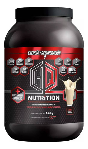 Proteina Hq Nutrition Zero Carbs 1.4kg Nueva Fórmula 2023 !