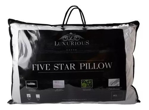 Almohada Americana Five Star Pillow Sensación Duvet De 70x50