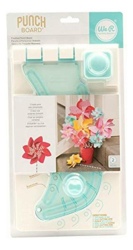 Pinwheel Punch Board We R Memory Keepers /molinetes Color Verde claro