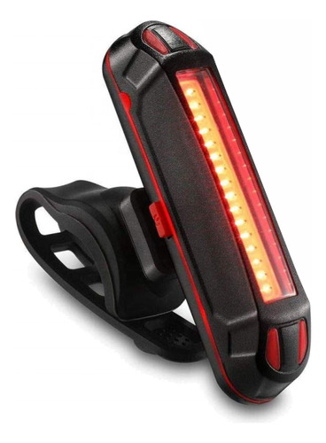 Sinalizador Traseiro Bicicleta Ks103 100 Lumens Alto Brilho Cor Acessório Bicicleta