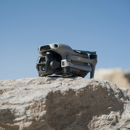 Drone Dji Air 3s Combo Rc2 cinza