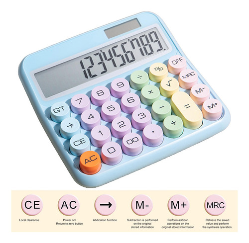 Jenpech Calculadora De Máquina De Escribir, Calculadora De